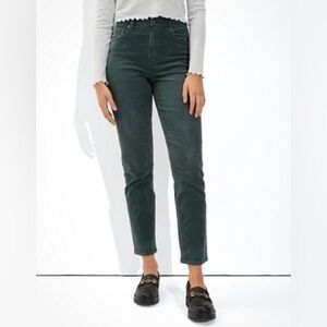 American eagle green corduroy pants